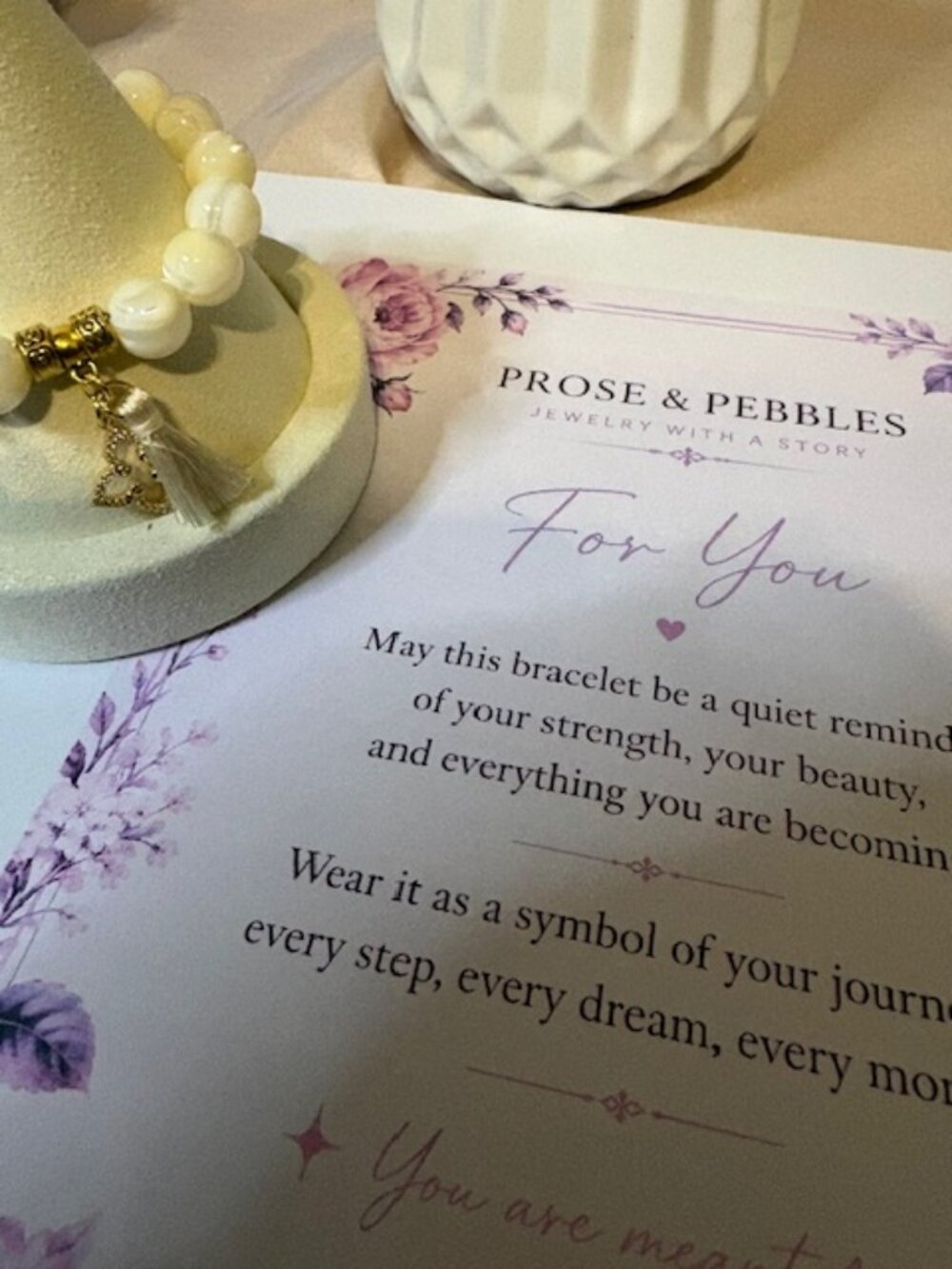 Elegant Graduation Gift for Her with Tassel